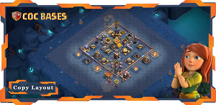 Bases 2.0 Builder Hall 10 Base#08