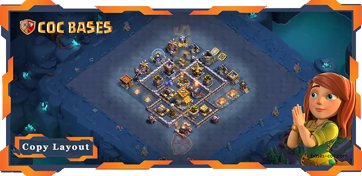 Bases 2.0 Builder Hall 10 Base#24