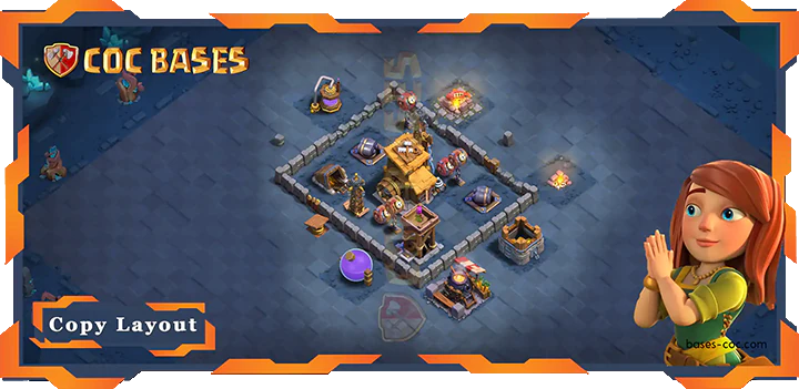 Bases 2.0 Builder Hall 6 Base#13