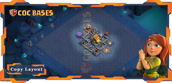 Bases 2.0 Builder Hall 6 Base#07
