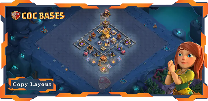 Bases 2.0 Builder Hall 8 Base#11