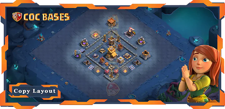 Bases 2.0 Builder Hall 8 Base#12