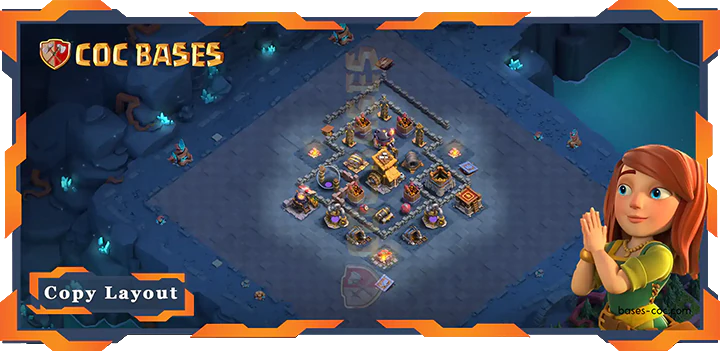 Bases 2.0 Builder Hall 8 Base#03