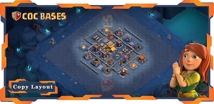 Bases 2.0 Builder Hall 8 Base#01