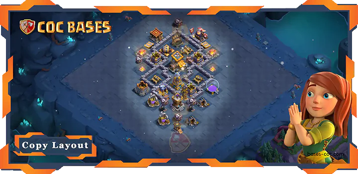 Bases 2.0 Builder Hall 9 Base#07