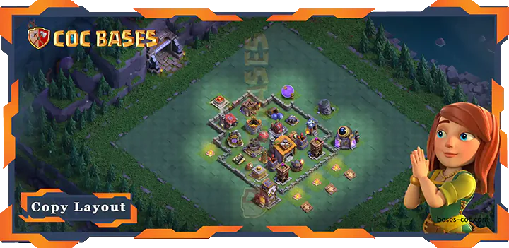 Best Builder Hall Level 6 Base with Link, Max Levels Layout - Clash of Clans BH6 (11)