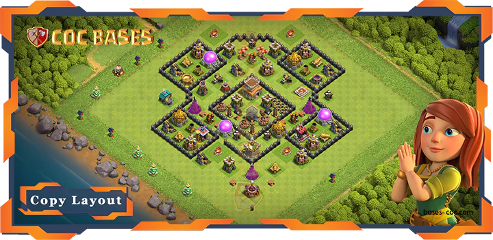 TH8 Anti Air/Anti Electro/Anti Balloons/Anti Dragon Base