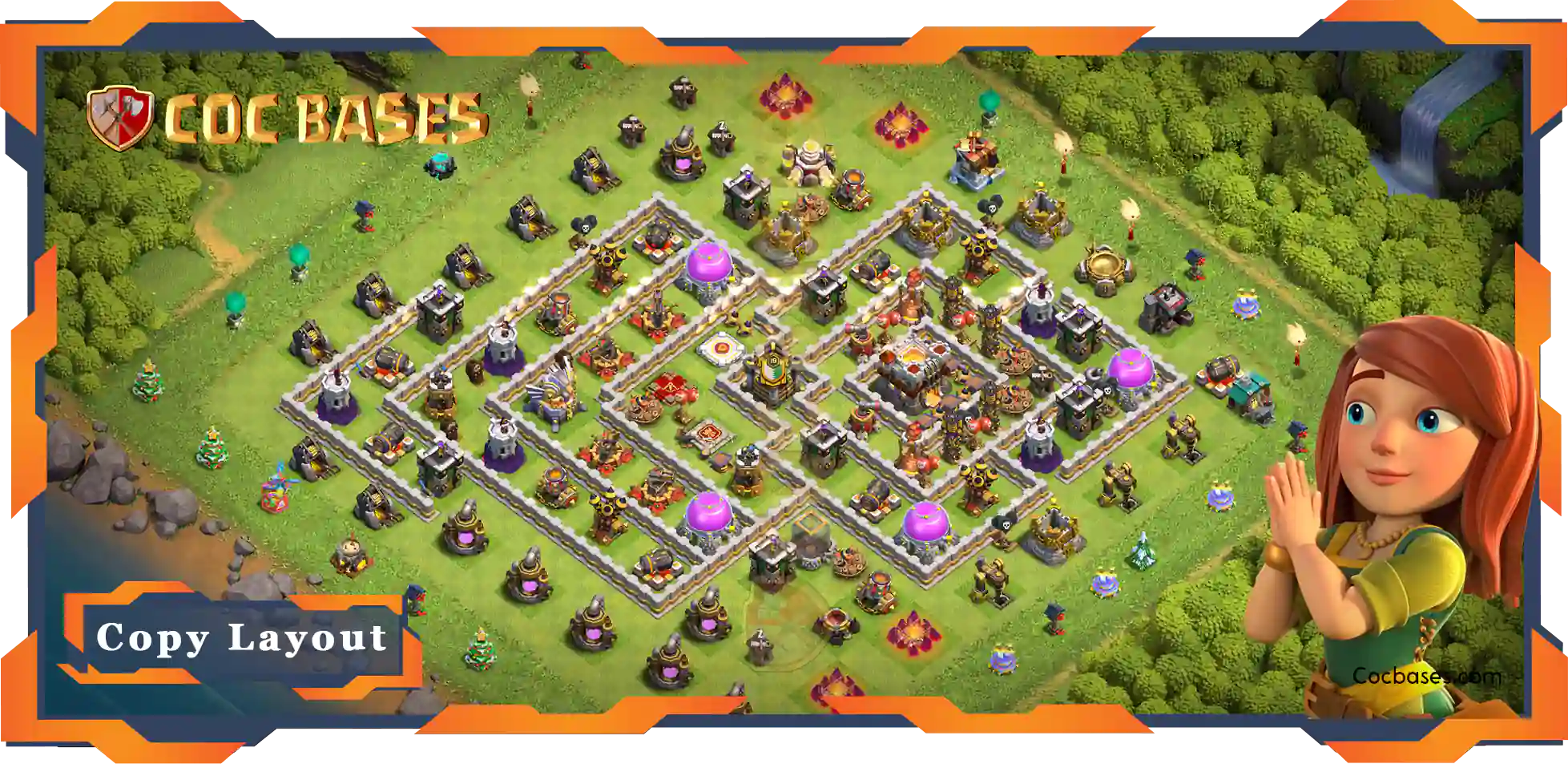 TH11 Trophy Base