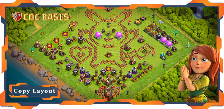 Clash of Clans TH10 Funny Base
