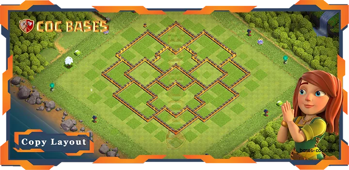 Coc Bases Wall Clash of Clans TH10 Anti Air/Anti Electro/Anti Balloons/Anti Dragon Bases
