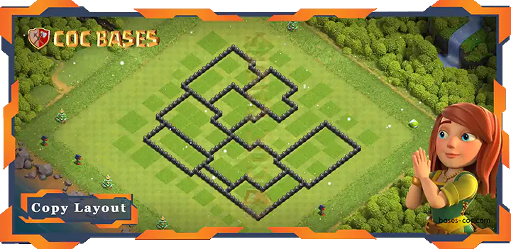 Town Hall 8 Base #13