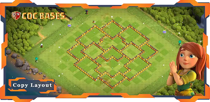 Town Hall 10 Base #16
