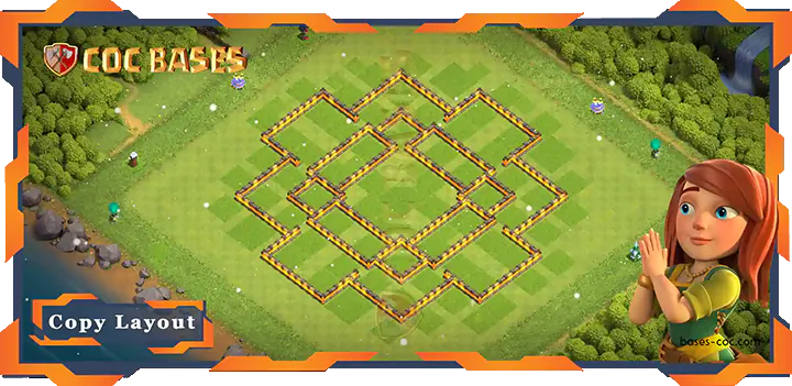 Town Hall 10 Base #13