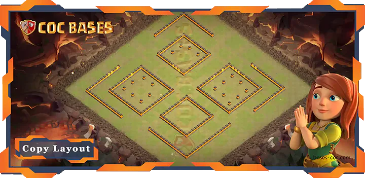 Town Hall 10 Base #09