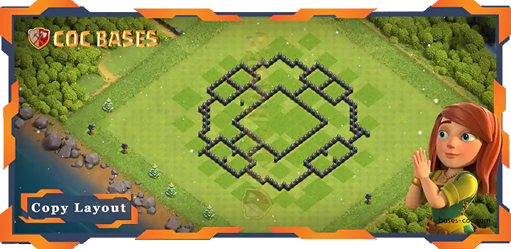 Town Hall 8 Base #19