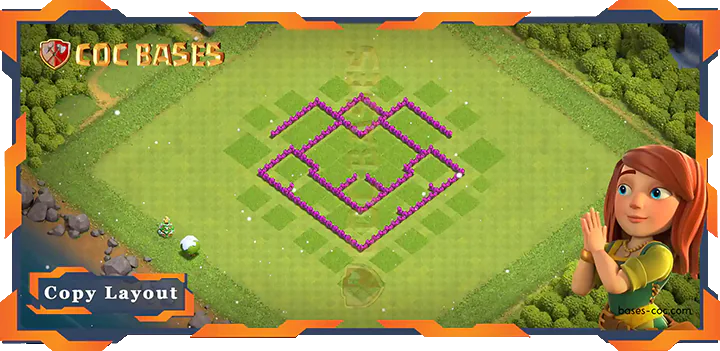 Town Hall 6 Base#10