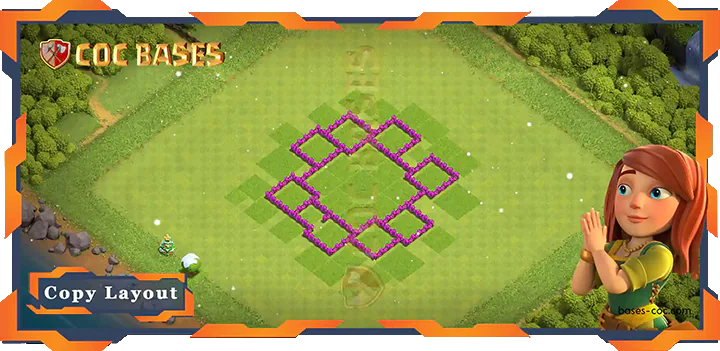 Town Hall 6 Base#11
