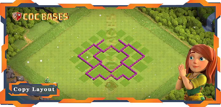 Town Hall 6 Base#15