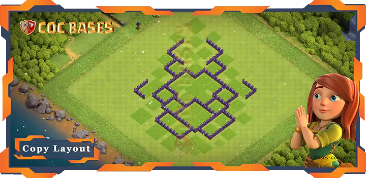 Town Hall 7 Base#10