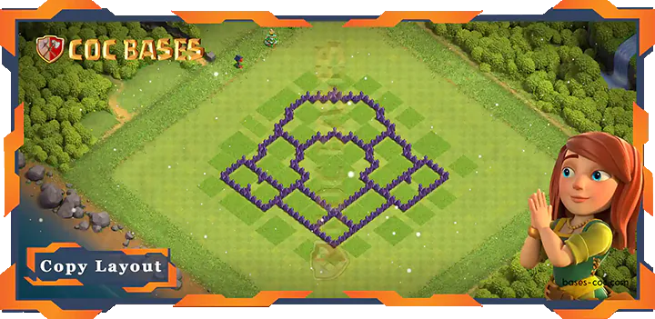 Town Hall 7 Base#24