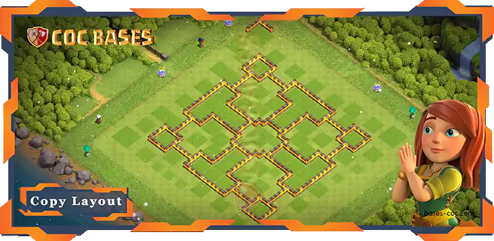 Town Hall 10 Base #06