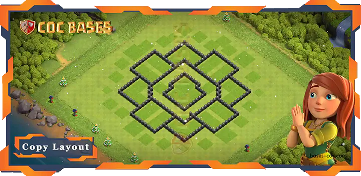 Town Hall 8 Base #23