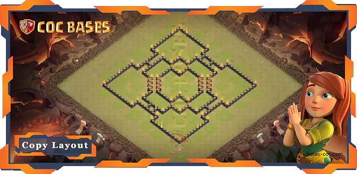 Town Hall 9 Base#10