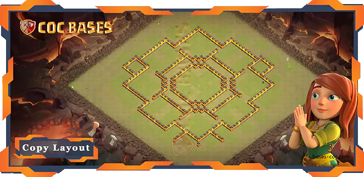 Town Hall 10 Base #12