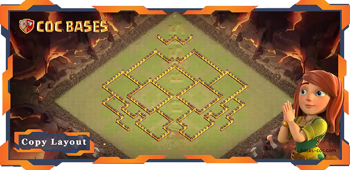 Town Hall 10 Base #07