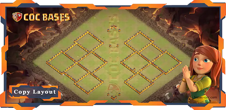 Town Hall 10 Base #22