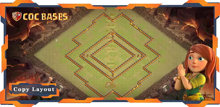 Town Hall 10 Base #21