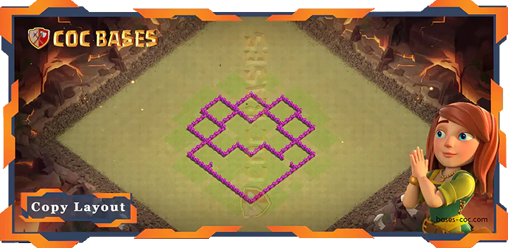 Town Hall 6 Base#13