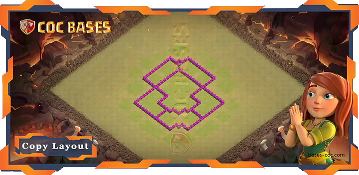 Town Hall 6 Base#23