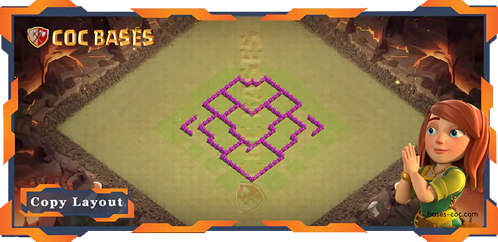 Town Hall 6 Base#18