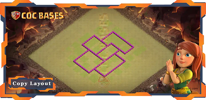 Town Hall 6 Base#21