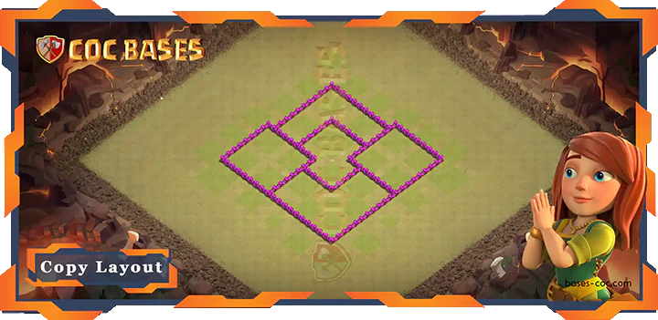Town Hall 6 Base#08