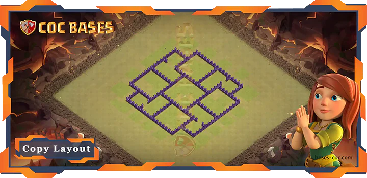 Town Hall 7 Base#13