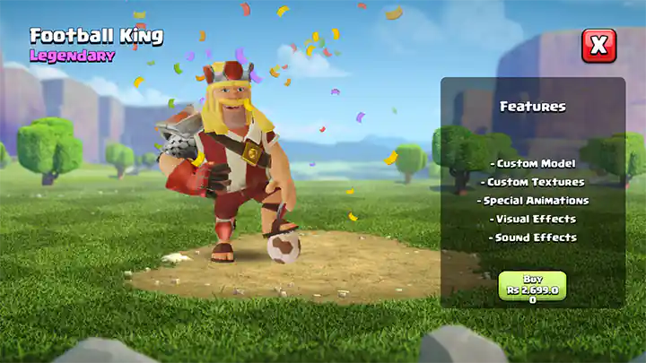 Football King skin