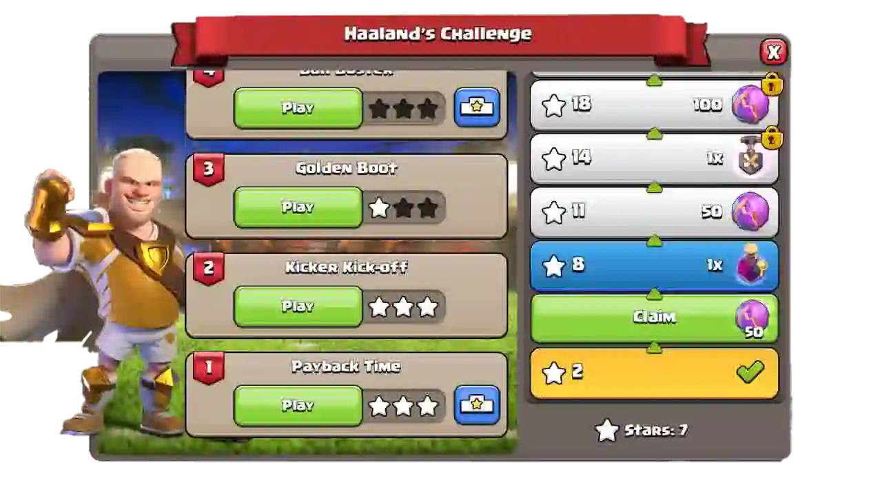 Haaland's Challenge 1