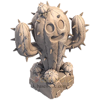 Super- Mauerbrecher Schijnwerper 6 Cactus Guy Statue