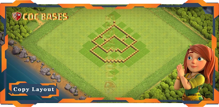 Coc Bases Wall Clash of Clans TH5 Anti 3 Star Base