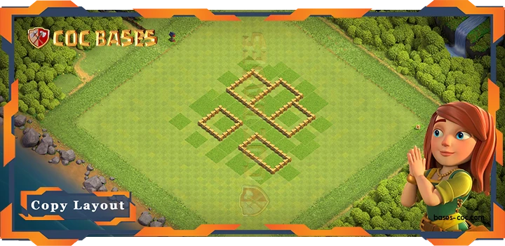 Coc Bases Wall Clash of Clans TH5 Anti Air/Anti Electro/Anti Balloons/Anti Dragon Base