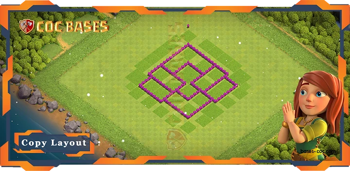 Coc Bases Wall Clash of Clans TH6 Anti Air/Anti Electro/Anti Balloons/Anti Dragon Base