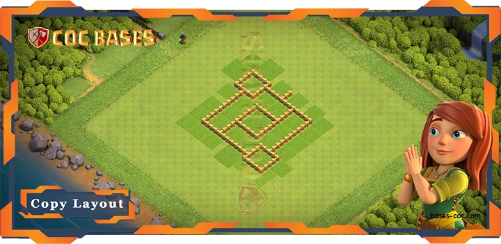 Coc Bases Wall Clash of Clans TH5 Farming Base