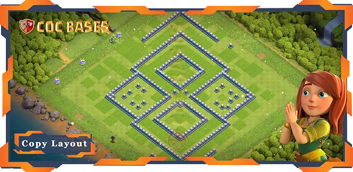 Town Hall 12 Base #33