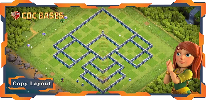 Town Hall 12 Base #45