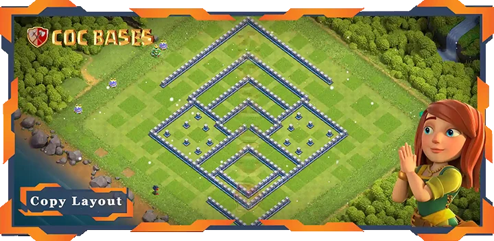 Town Hall 12 Base #38