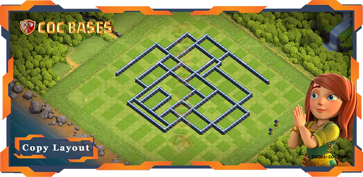 Town Hall 13 Base #25