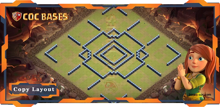 Town Hall 13 Base #43