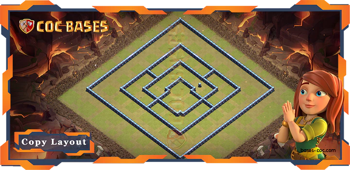 Town Hall 13 Base #56
